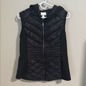 Zella Black Quilted Vest